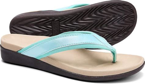 flip flops with arch support amazon|arched flip flops for women.